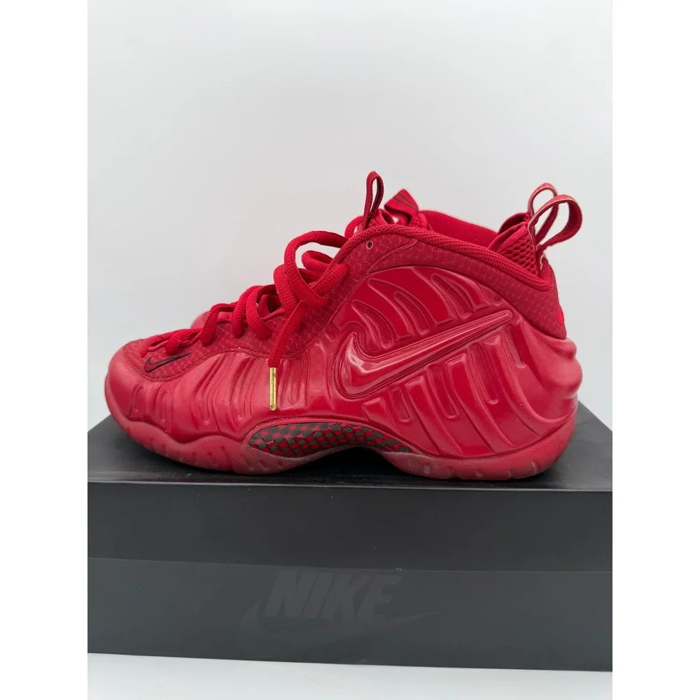 Nike Air Foamposite Pro Gym Red October Size 9 Mens Sneakers 2015 624041-603